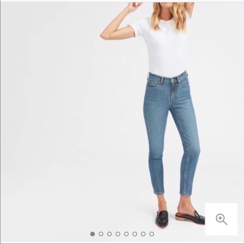 Everlane High Rise Skinny Jean (Ankle)